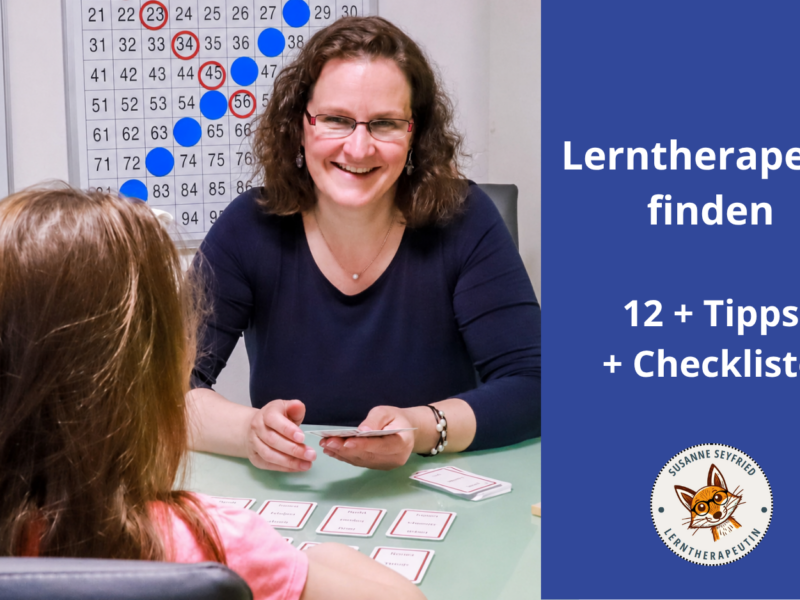 Lerntherapeut finden – 12+ Tipps, die dir bei der Auswahl helfen