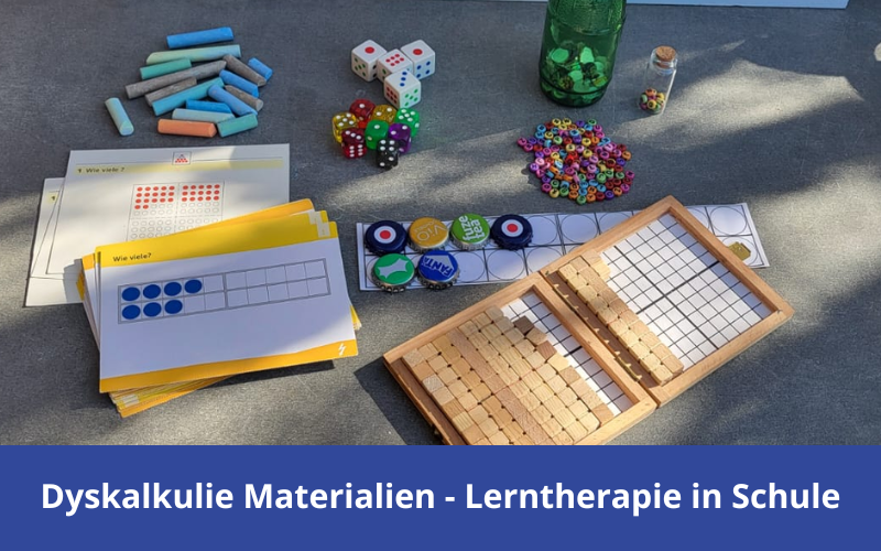 Meine Dyskalkulie-Materialien für die Lerntherapie in der Schule: klein & flexibel einsetzbar