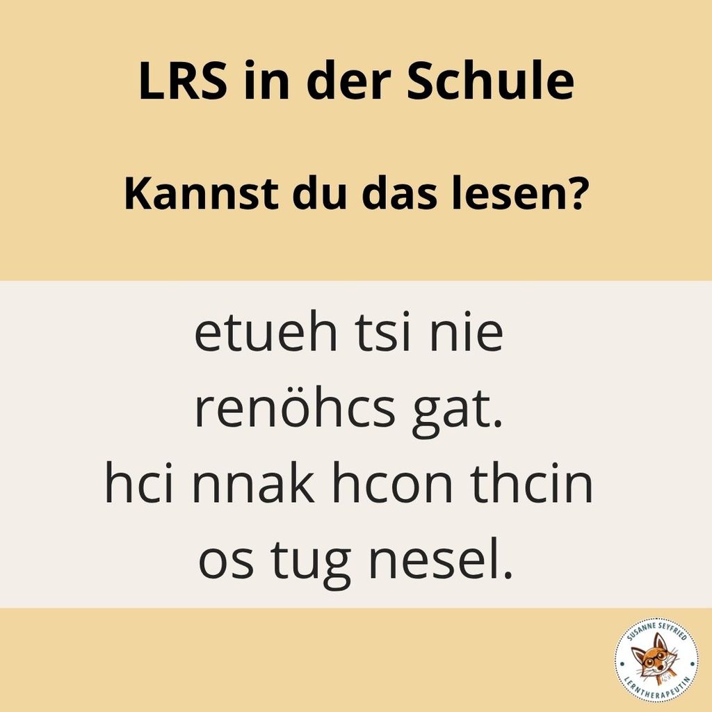 LRS Buch Luis kann noch nicht lesen Lerntherapie in der Schule
